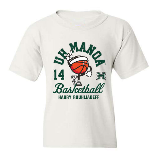 Hawaii - NCAA Men's Basketball : Harry Rouhliadeff - Youth T-Shirt Fashion Shersey