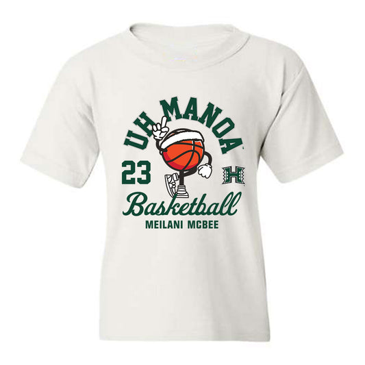 Hawaii - NCAA Women's Basketball : MeiLani McBee - Youth T-Shirt Fashion Shersey