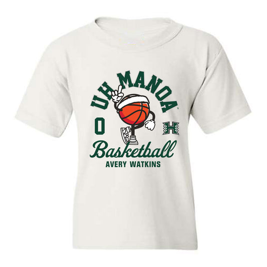 Hawaii - NCAA Women's Basketball : Avery Watkins - Youth T-Shirt Fashion Shersey