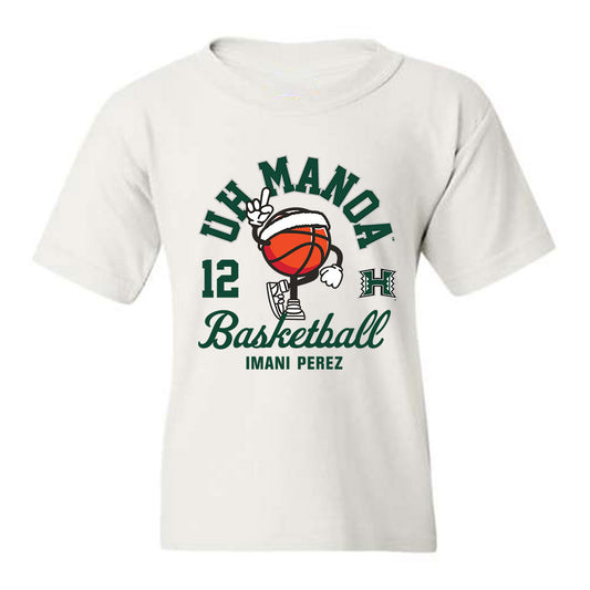 Hawaii - NCAA Women's Basketball : Imani Perez - Youth T-Shirt Fashion Shersey