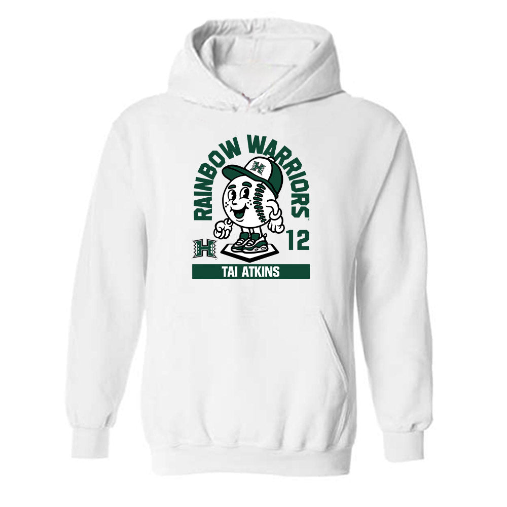 Hawaii - NCAA Baseball : Tai Atkins - Hooded Sweatshirt Fashion Shersey