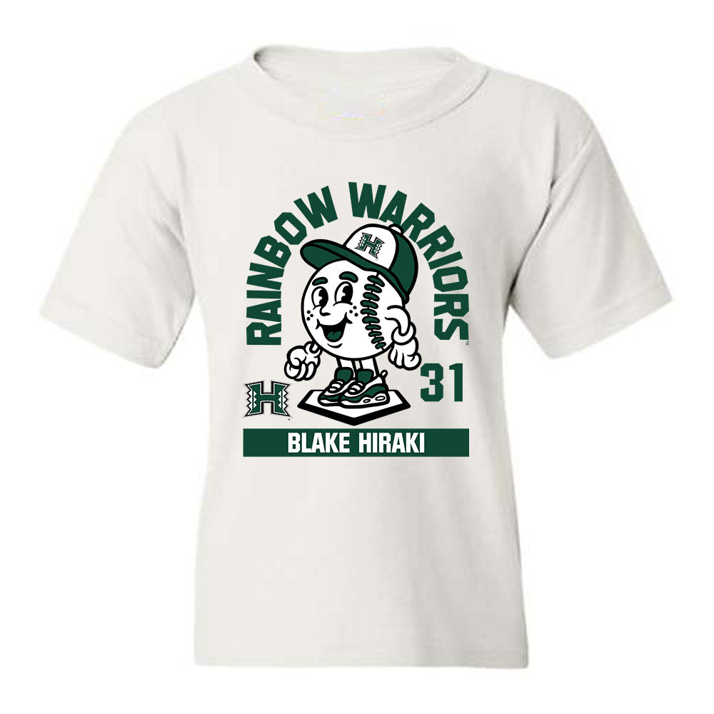 Hawaii - NCAA Baseball : Blake Hiraki - Youth T-Shirt Fashion Shersey