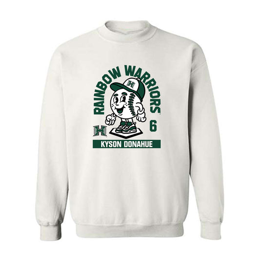 Hawaii - NCAA Baseball : Kyson Donahue - Crewneck Sweatshirt Fashion Shersey