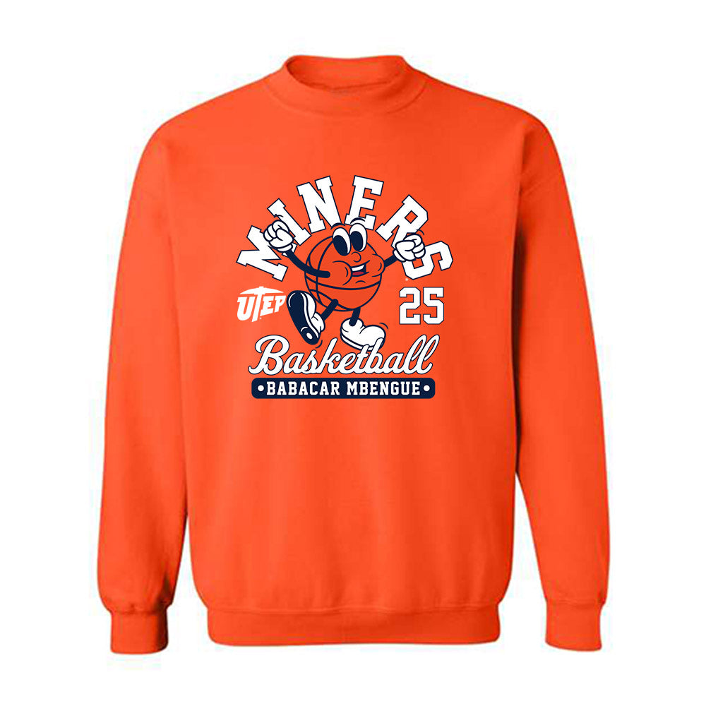 UTEP - NCAA Men's Basketball : Babacar Mbengue - Crewneck Sweatshirt Fashion Shersey