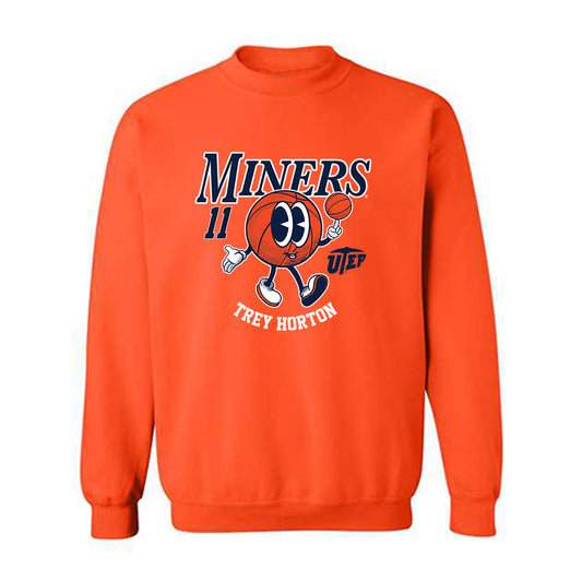 UTEP - NCAA Men's Basketball : Trey Horton - Crewneck Sweatshirt Fashion Shersey