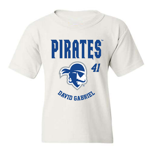 Seton Hall - NCAA Men's Basketball : David Gabriel - Youth T-Shirt Fashion Shersey