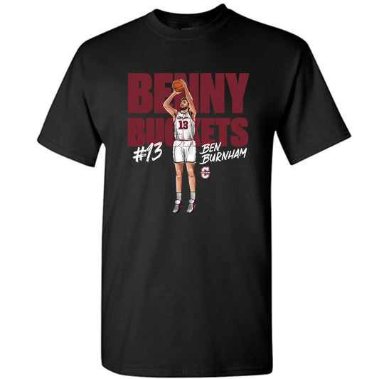 Charleston - NCAA Men's Basketball : Ben Burnham - Threes Short Sleeve T-Shirt
