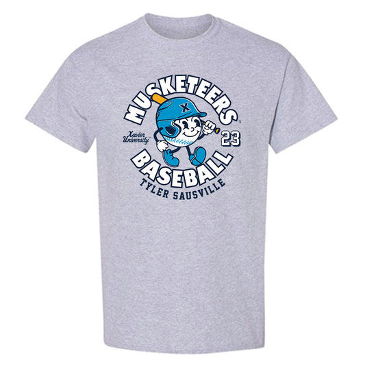 Xavier - NCAA Baseball : Tyler Sausville - T-Shirt Fashion Shersey