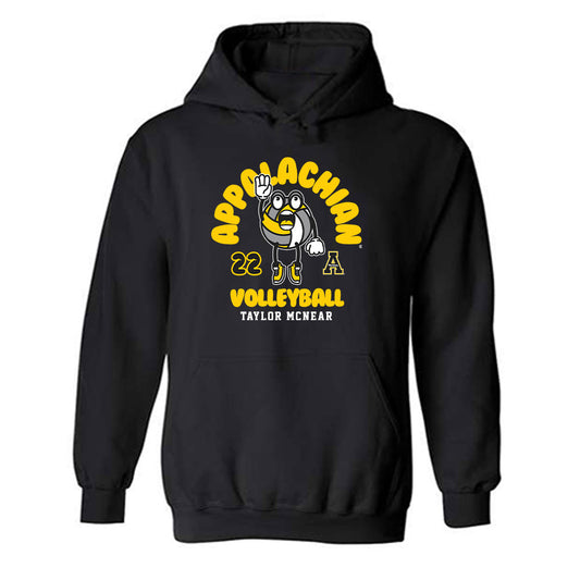 App State - NCAA Women's Volleyball : Taylor McNear - Hooded Sweatshirt Fashion Shersey