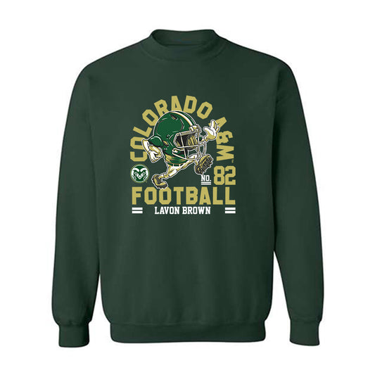 Colorado State - NCAA Football : Lavon Brown - Fashion Shersey Sweatshirt