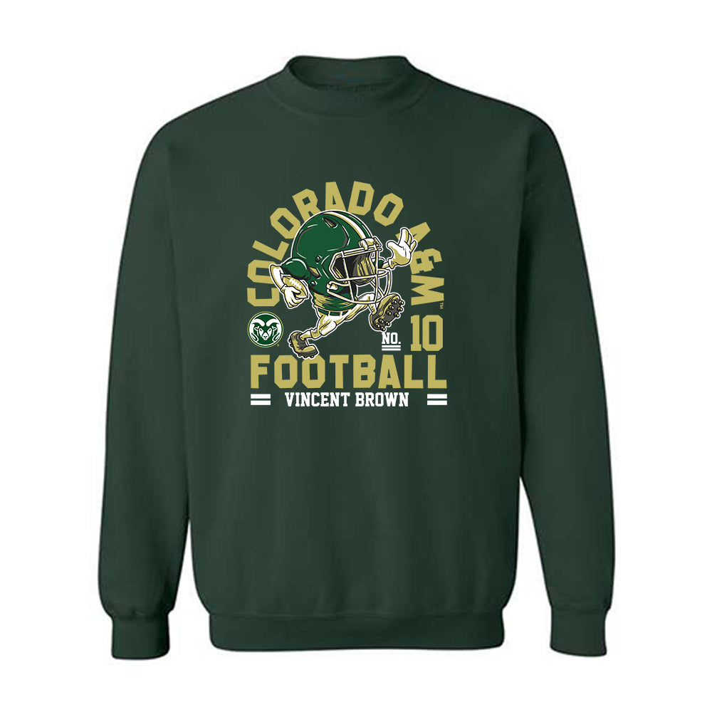 Colorado State - NCAA Football : Vincent Brown - Fashion Sweatshirt