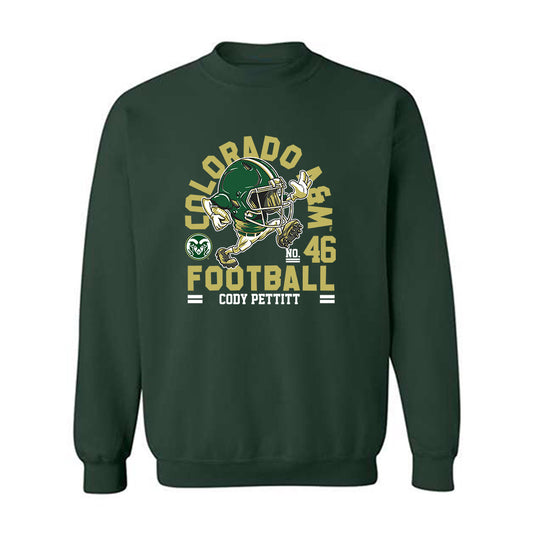 Colorado State - NCAA Football : Cody Pettitt - Fashion Shersey Sweatshirt