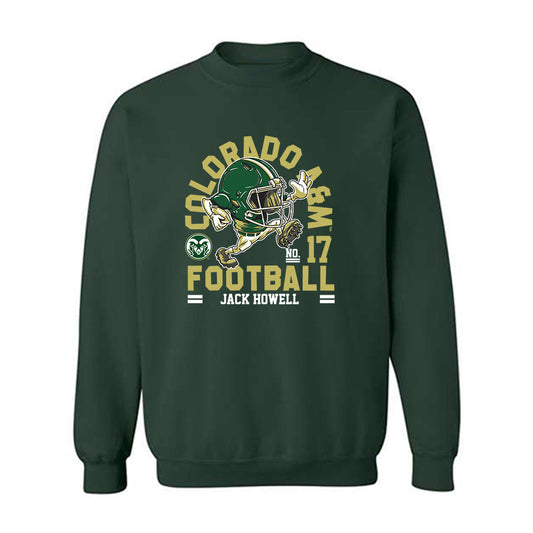 Colorado State - NCAA Football : Jack Howell - Fashion Shersey Sweatshirt