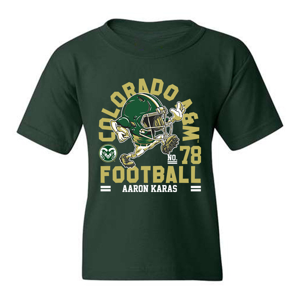 Colorado State - NCAA Football : Aaron Karas - Fashion Shersey Youth T-Shirt