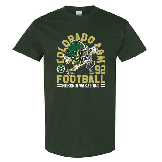 Colorado State - NCAA Football : Mukendi Wa-kalonji - Fashion Shersey Short Sleeve T-Shirt