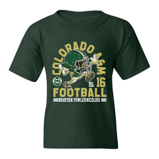 Colorado State - NCAA Football : Brayden Fowler-Nicolosi - Fashion Shersey Youth T-Shirt