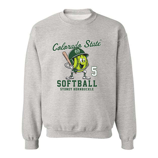 Colorado State - NCAA Softball : Sydney Hornbuckle - Crewneck Sweatshirt Fashion Shersey