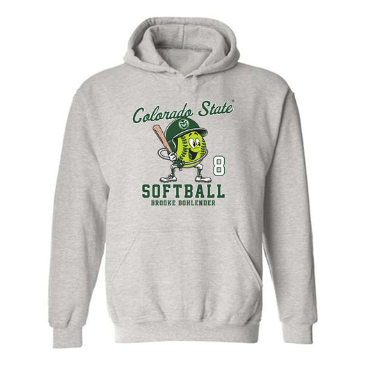 Colorado State - NCAA Softball : Brooke Bohlender - Hooded Sweatshirt Fashion Shersey