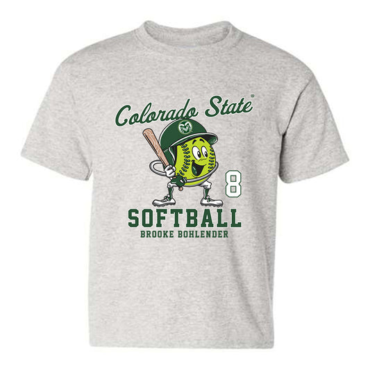 Colorado State - NCAA Softball : Brooke Bohlender - Youth T-Shirt Fashion Shersey