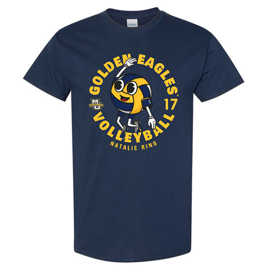 Marquette - NCAA Women's Volleyball : Natalie Ring - Fashion Shersey Short Sleeve T-Shirt