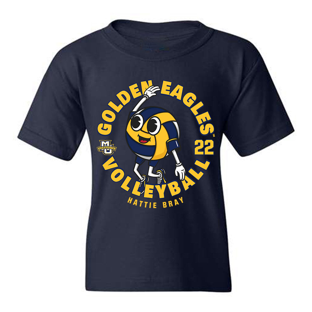 Marquette - NCAA Women's Volleyball : Hattie Bray - Fashion Shersey Youth T-Shirt