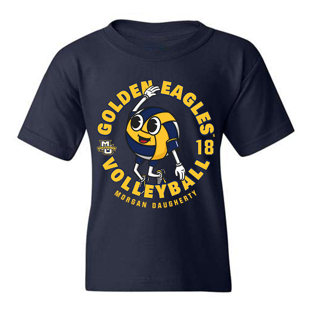 Marquette - NCAA Women's Volleyball : Morgan Daugherty - Fashion Shersey Youth T-Shirt