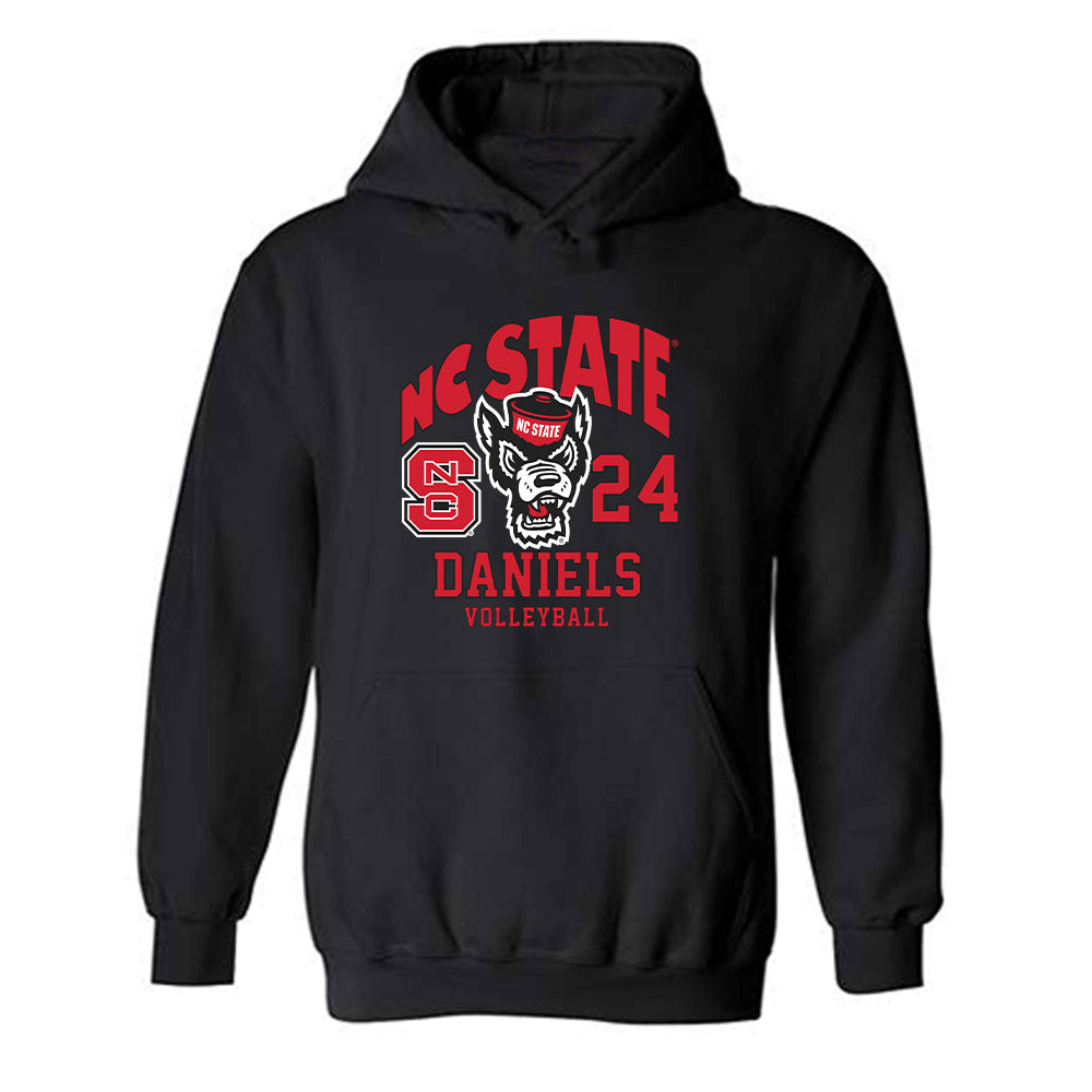 NC State - NCAA Women's Volleyball : Sydney Daniels - Hooded Sweatshirt Fashion Shersey