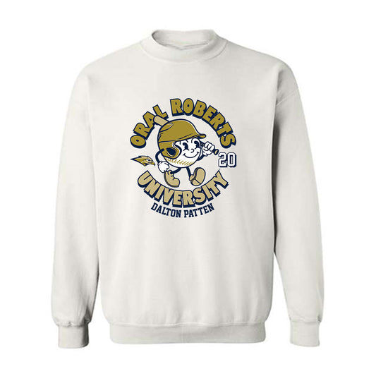 Oral Roberts - NCAA Baseball : Dalton Patten - Crewneck Sweatshirt Fashion Shersey