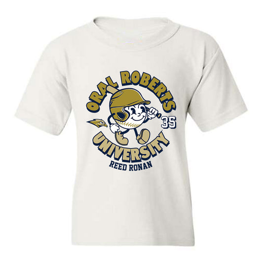 Oral Roberts - NCAA Baseball : Reed Ronan - Youth T-Shirt Fashion Shersey