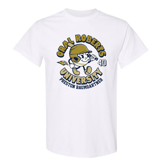 Oral Roberts - NCAA Baseball : Preston Baumgartner - T-Shirt Fashion Shersey