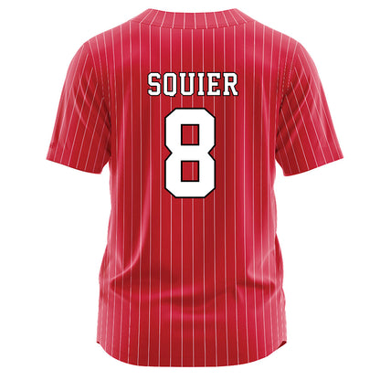 Nebraska - NCAA Softball : Abbie Squier - Baseball Jersey