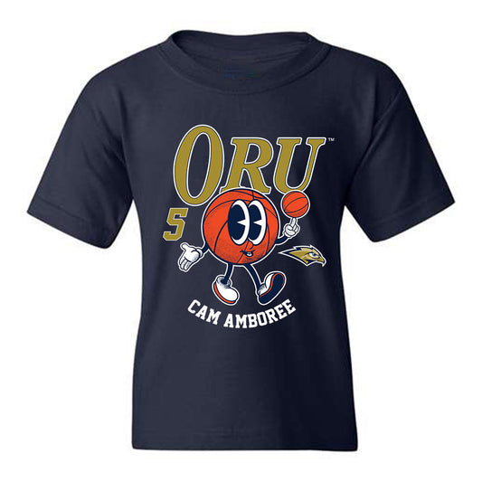Oral Roberts - NCAA Men's Basketball : Cam Amboree - Youth T-Shirt Fashion Shersey