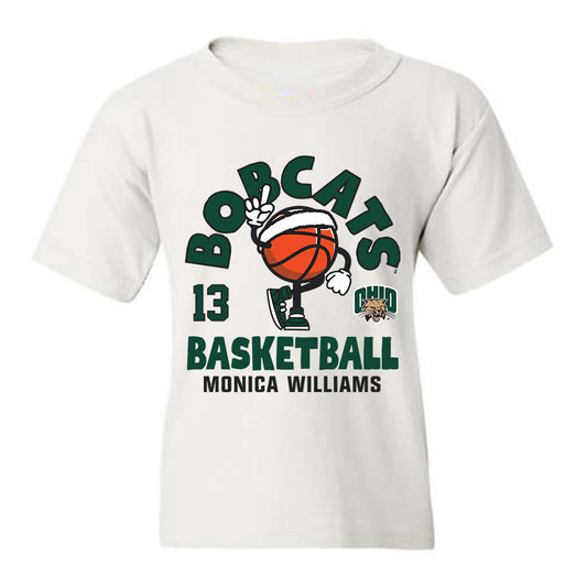 Ohio - NCAA Women's Basketball : Monica Williams - Youth T-Shirt Fashion Shersey
