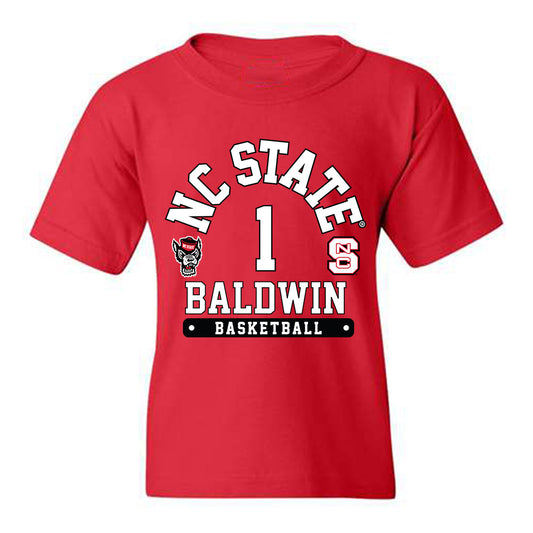 NC State - NCAA Women's Basketball : River Baldwin - Youth T-Shirt Fashion Shersey