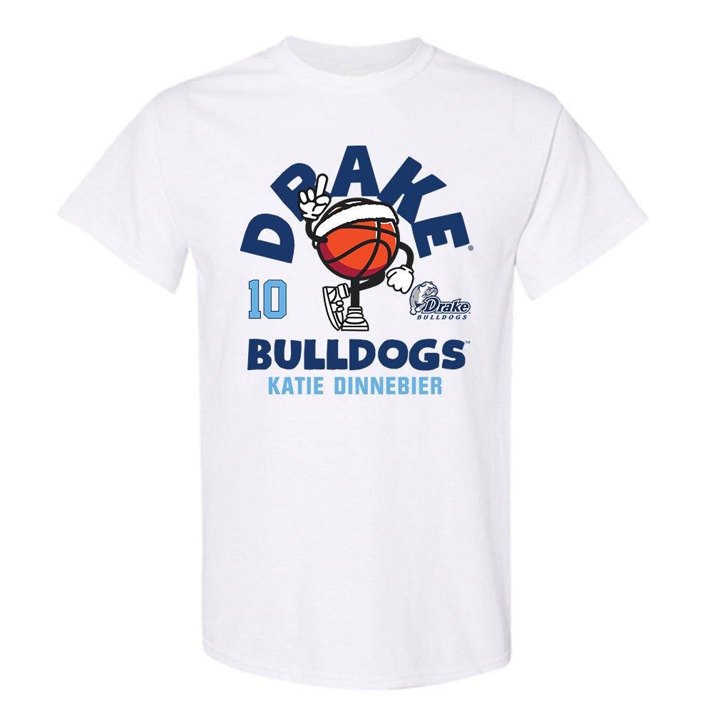 Drake - NCAA Women's Basketball : Katie Dinnebier - T-Shirt Fashion Shersey