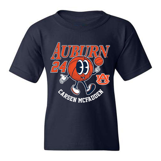 Auburn - NCAA Women's Basketball : Carsen McFadden - Youth T-Shirt Fashion Shersey
