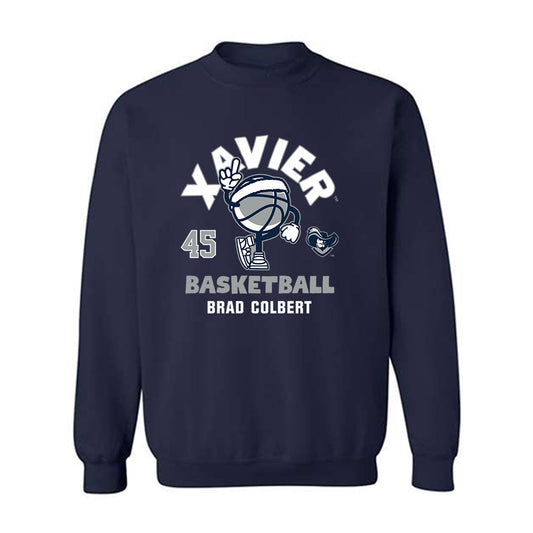 Xavier - NCAA Men's Basketball : Brad Colbert - Crewneck Sweatshirt Fashion Shersey