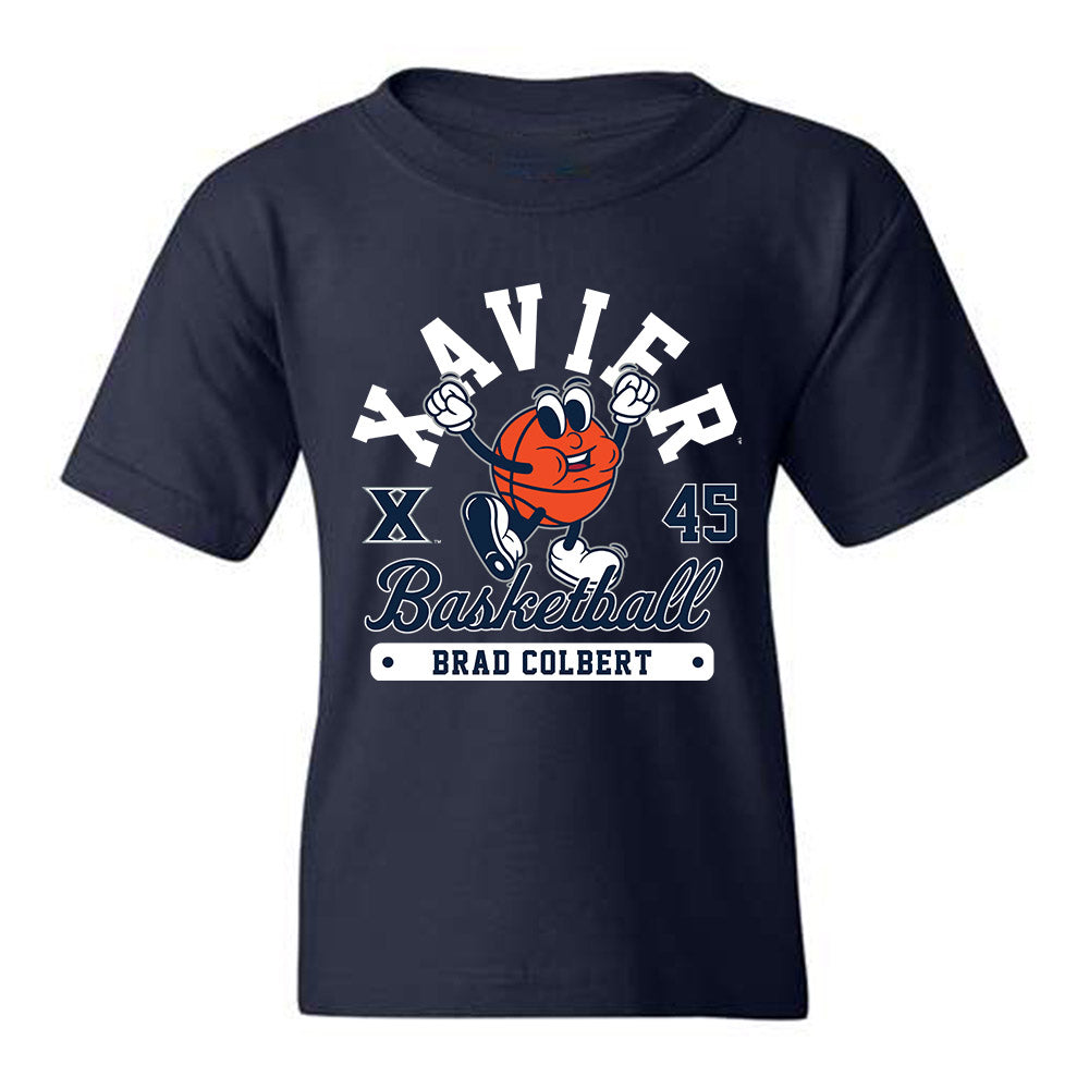 Xavier - NCAA Men's Basketball : Brad Colbert - Youth T-Shirt Fashion Shersey