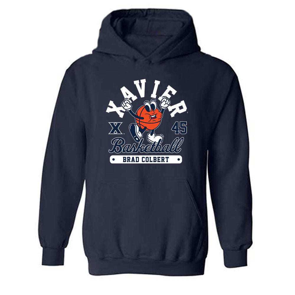 Xavier - NCAA Men's Basketball : Brad Colbert - Hooded Sweatshirt Fashion Shersey