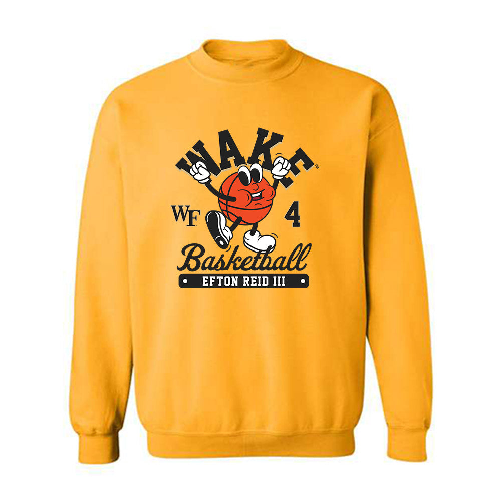 Wake Forest - NCAA Men's Basketball : Efton Reid III - Crewneck Sweatshirt Fashion Shersey