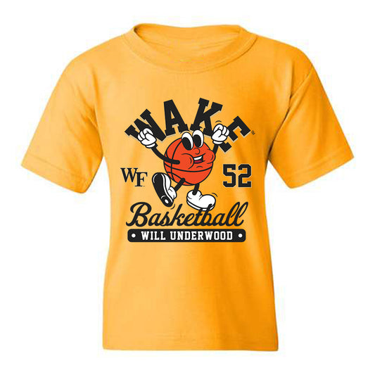 Wake Forest - NCAA Men's Basketball : Will Underwood - Youth T-Shirt Fashion Shersey