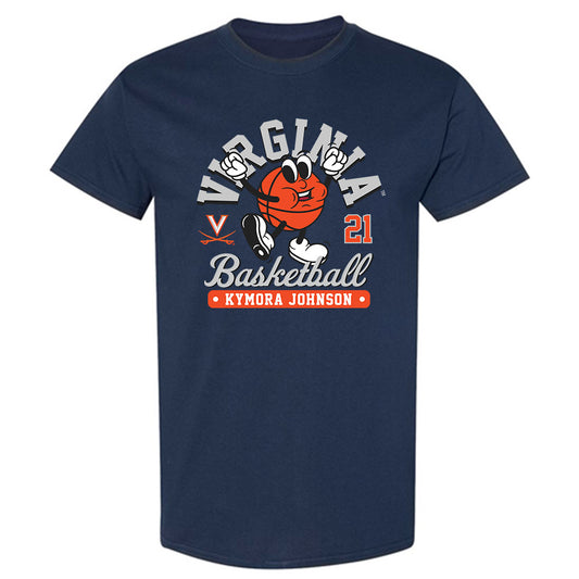 Virginia - NCAA Women's Basketball : Kymora Johnson - T-Shirt Fashion Shersey