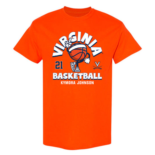 Virginia - NCAA Women's Basketball : Kymora Johnson - T-Shirt Fashion Shersey