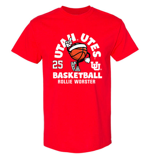 Utah - NCAA Men's Basketball : Rollie Worster - T-Shirt Fashion Shersey