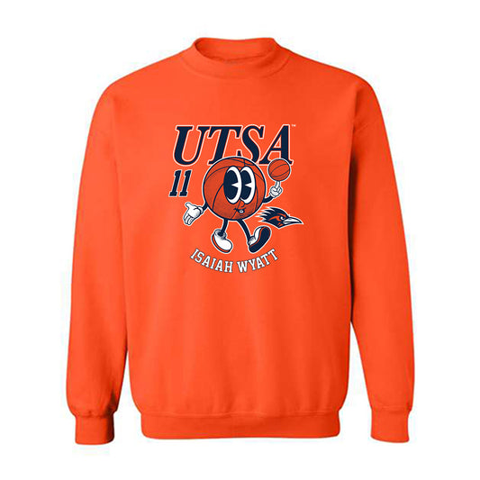 UTSA - NCAA Men's Basketball : Isaiah Wyatt - Crewneck Sweatshirt Fashion Shersey