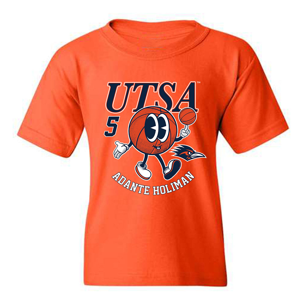 UTSA - NCAA Men's Basketball : Adante Holiman - Youth T-Shirt Fashion Shersey