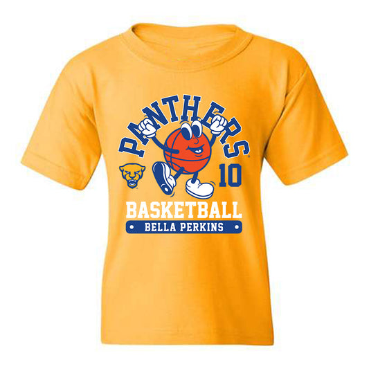 Pittsburgh - NCAA Women's Basketball : Bella Perkins - Youth T-Shirt Fashion Shersey