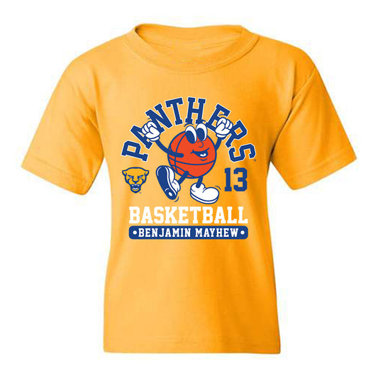 Pittsburgh - NCAA Men's Basketball : Benjamin Mayhew - Youth T-Shirt Fashion Shersey