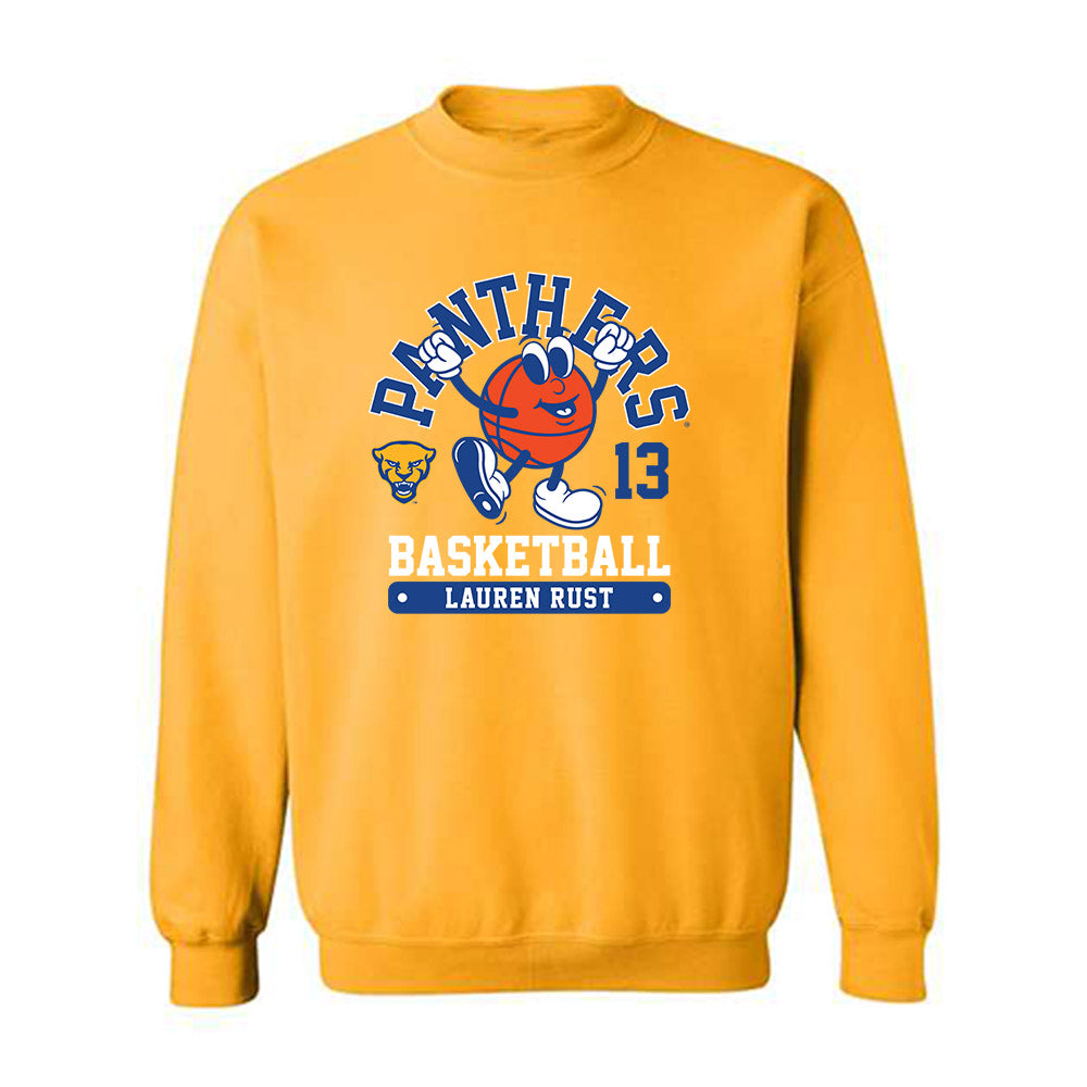 Pittsburgh - NCAA Women's Basketball : Lauren Rust - Crewneck Sweatshirt Fashion Shersey