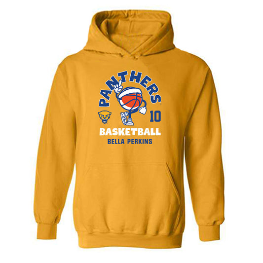 Pittsburgh - NCAA Women's Basketball : Bella Perkins - Hooded Sweatshirt Fashion Shersey